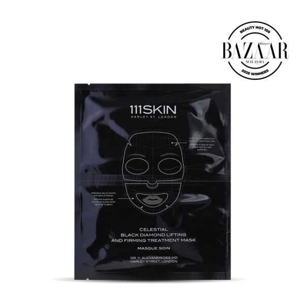 CELESTIAL BLACK DIAMOND LIFTING AND FIRMING TREATMENT MASK BOX 5