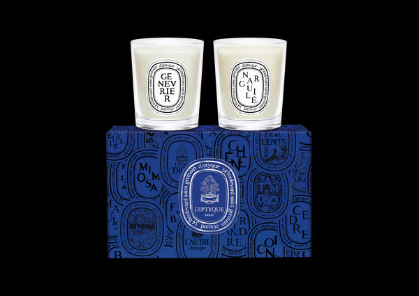 Narguile & Genevrier (Juniper) Set Of 2 Small Candles 2 X 70g