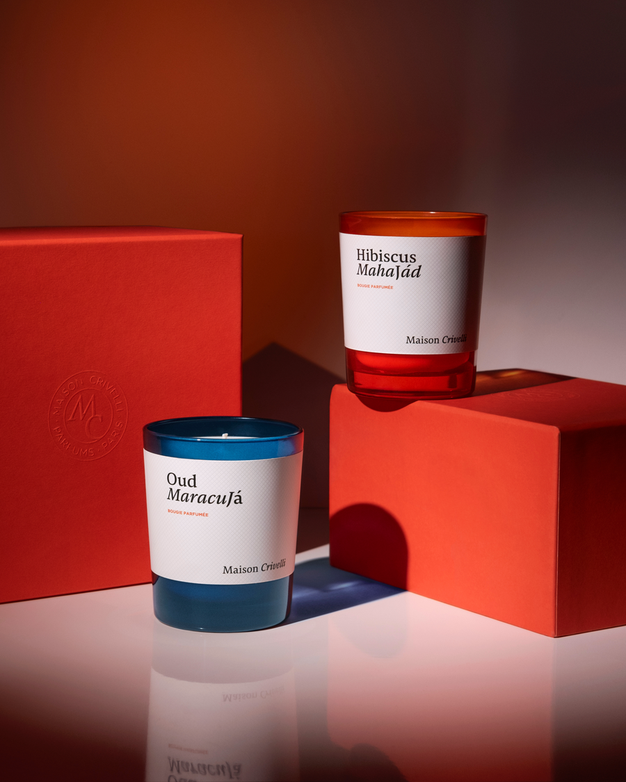 Hibiscus Mahajád Candle