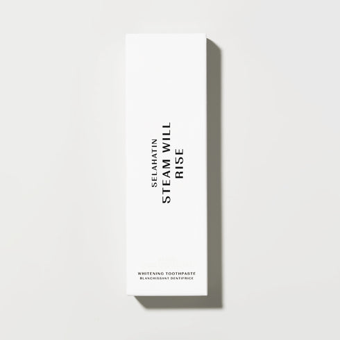 Steam Will Rise Whitening Toothpaste