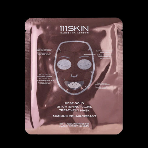 ROSE GOLD BRIGHTENING FACIAL TREATMENT MASK BOX 5
