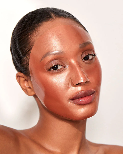 ROSE GOLD BRIGHTENING FACIAL TREATMENT MASK BOX 5