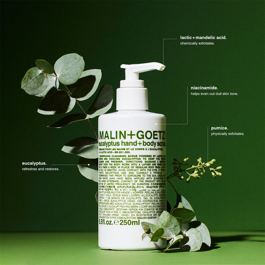 MALIN+GOETZ Eucalyptus Hand + Body Scrub