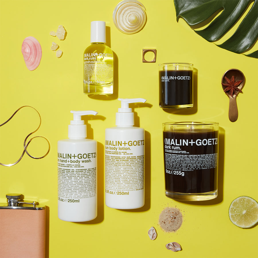 rum scented body wash