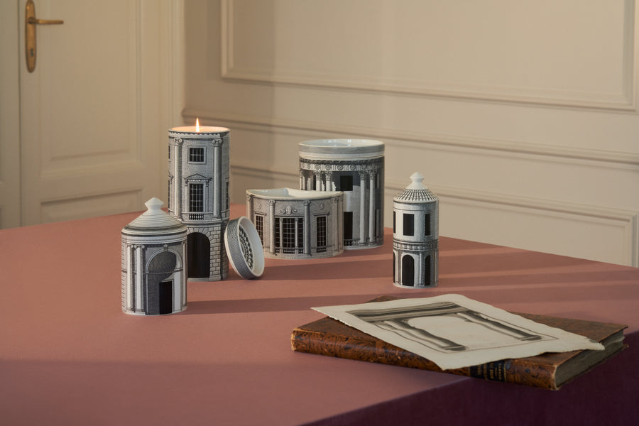 Nel Mentre Large Scented Candle - Décor Architettura - Fragrance Immaginazione