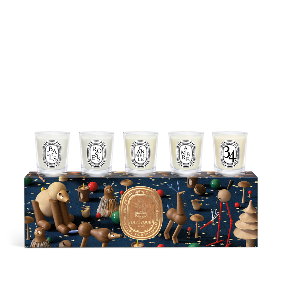 [Holiday Edition] Set of 5 miniature candles