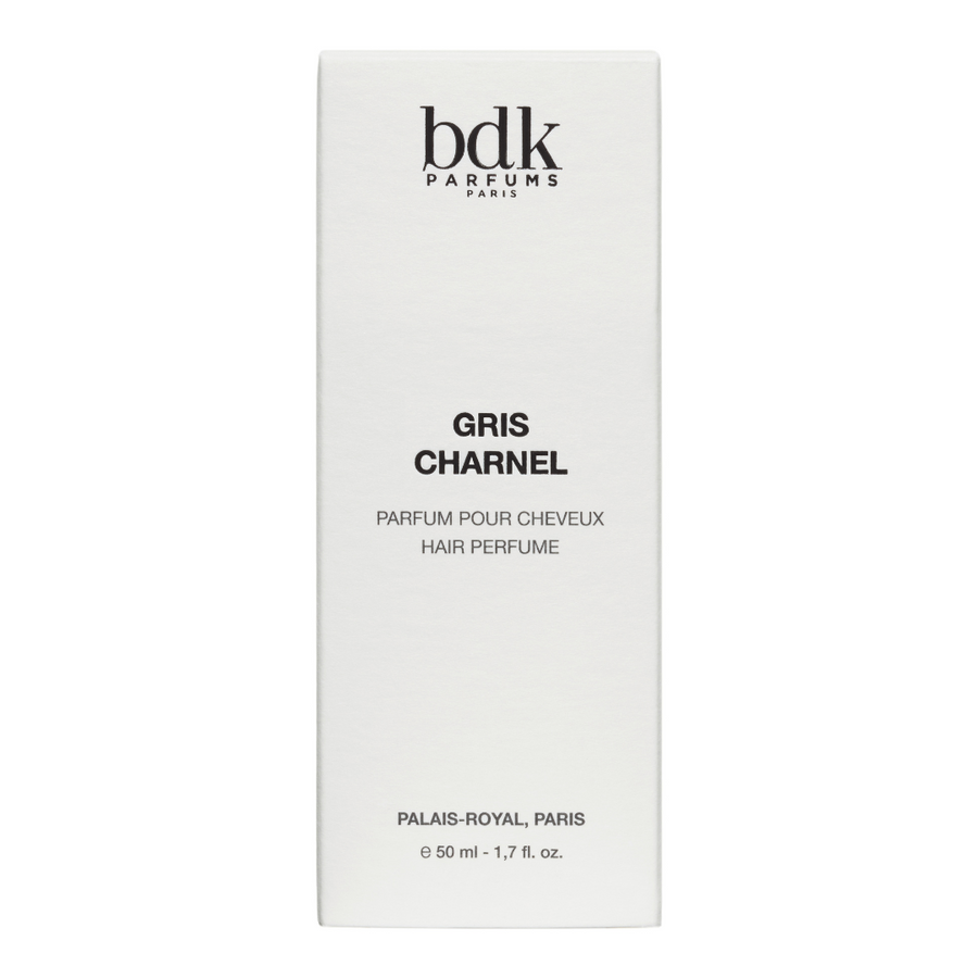 BDK Parfums Gris Charnel hair perfume packaging