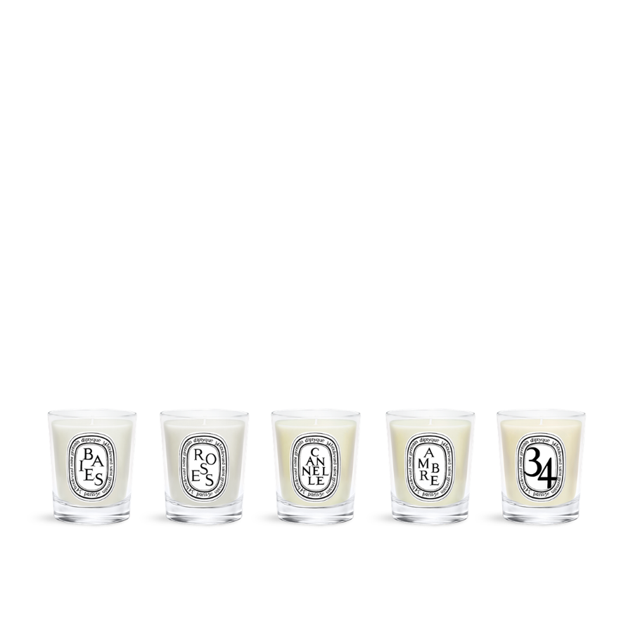 [Holiday Edition] Set of 5 miniature candles