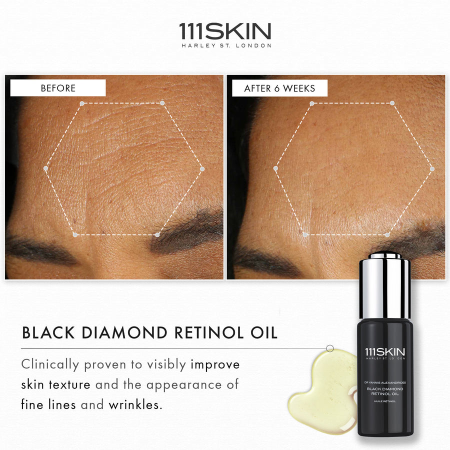 111SKIN Black Diamond Retinol Oil packaging