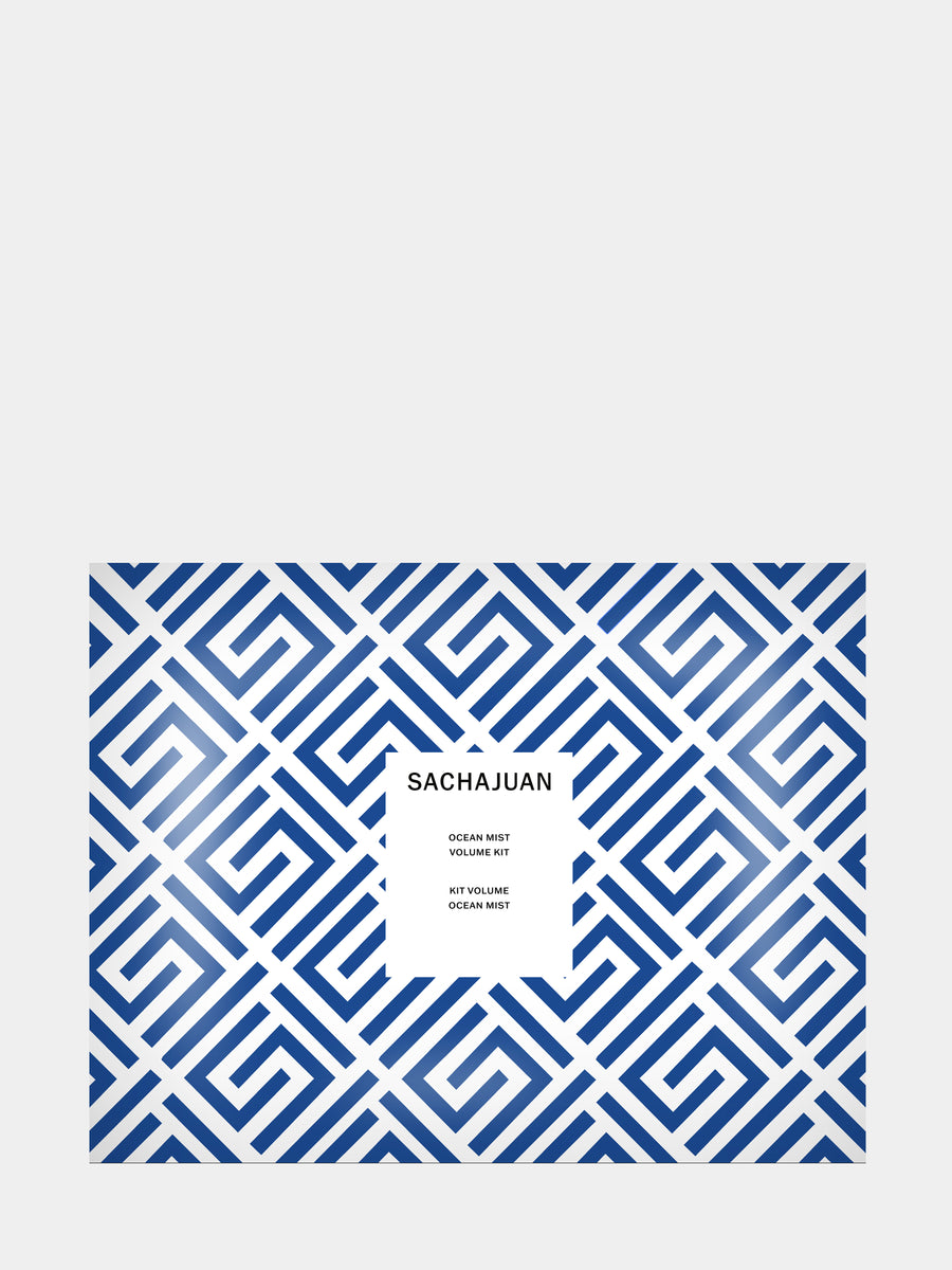 Sachajuan Ocean Mist Volume Kit packaging with three products