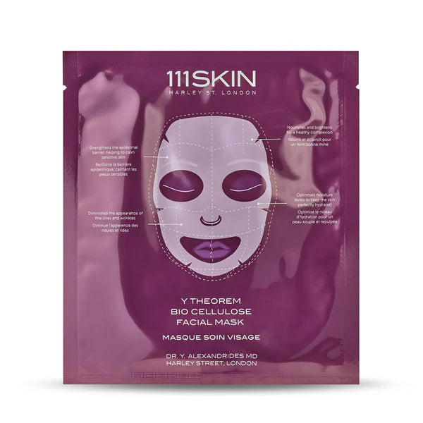 111SKIN biocellulose facial mask packaging