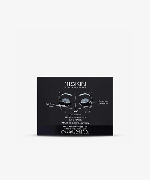 CELESTIAL BLACK DIAMOND EYE MASK BOX