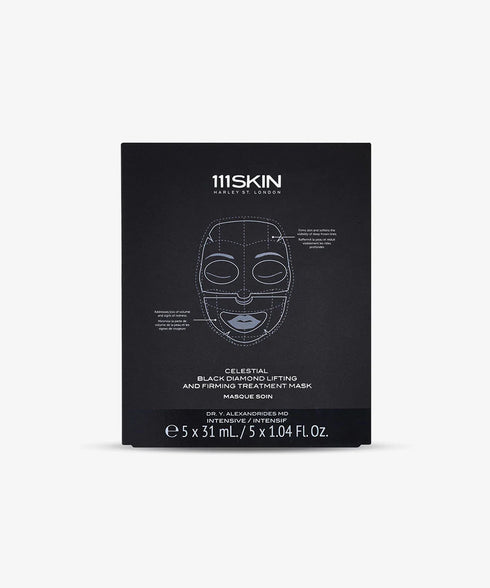 CELESTIAL BLACK DIAMOND LIFTING AND FIRMING TREATMENT MASK BOX 5