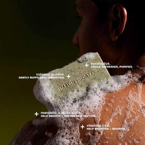 eucalyptus mandelic acid exfoliating bar