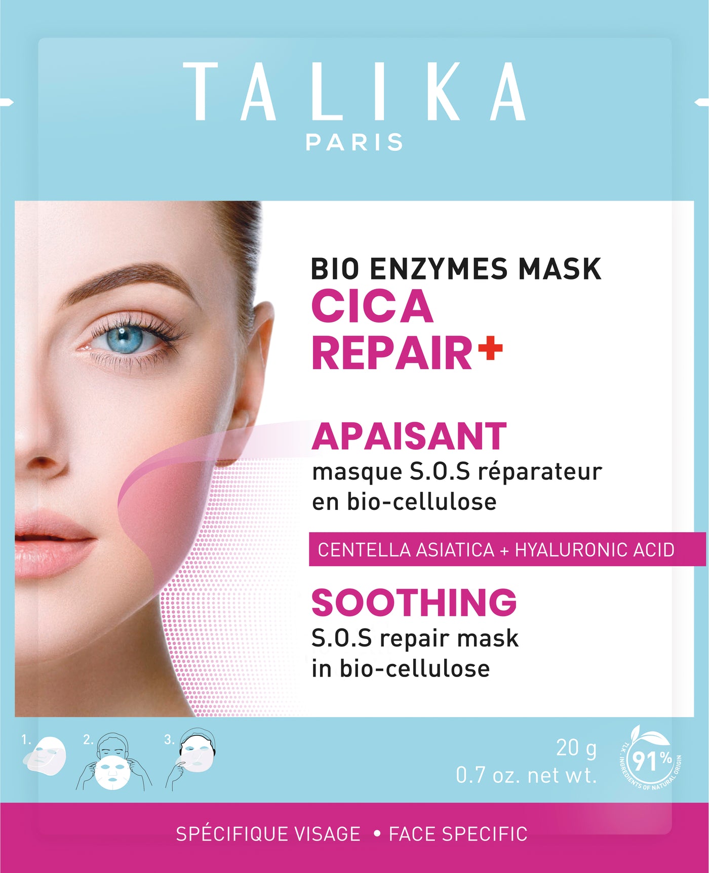 Bio Enzymes Cica Repair + Soothing Mask