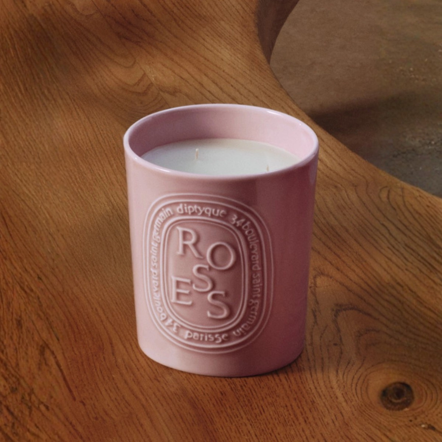 Roses Candle