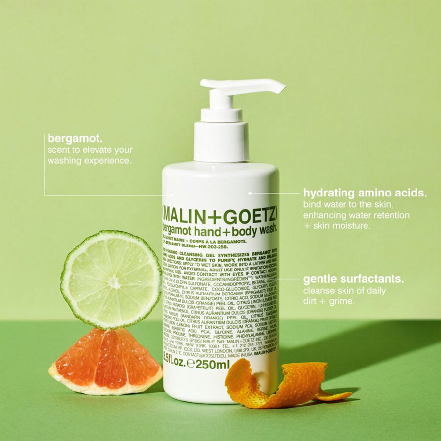 Bergamot Hand+Body Wash