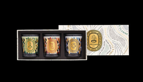 DIPTYQUE Set of 3 small holiday candles - LIMITED EDITION