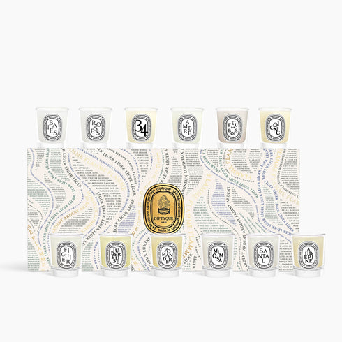 DIPTYQUE Set of 12 mini signature candles - LIMITED EDITION