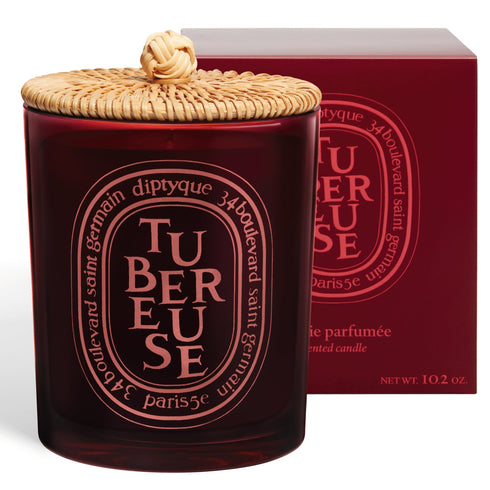 TUBÉREUSE (TUBEROSE) MEDIUM CANDLE WITH WOODEN LID LIMITED EDITION
