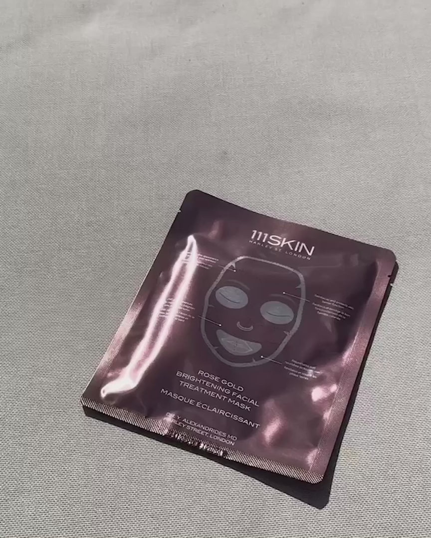 Rose Gold Brightening Facial Treatment Mask 5x30ML box