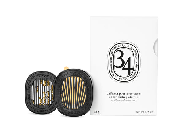 CAR DIFFUSER WITH 34 BOULEVARD SAINT GERMAIN INSERT